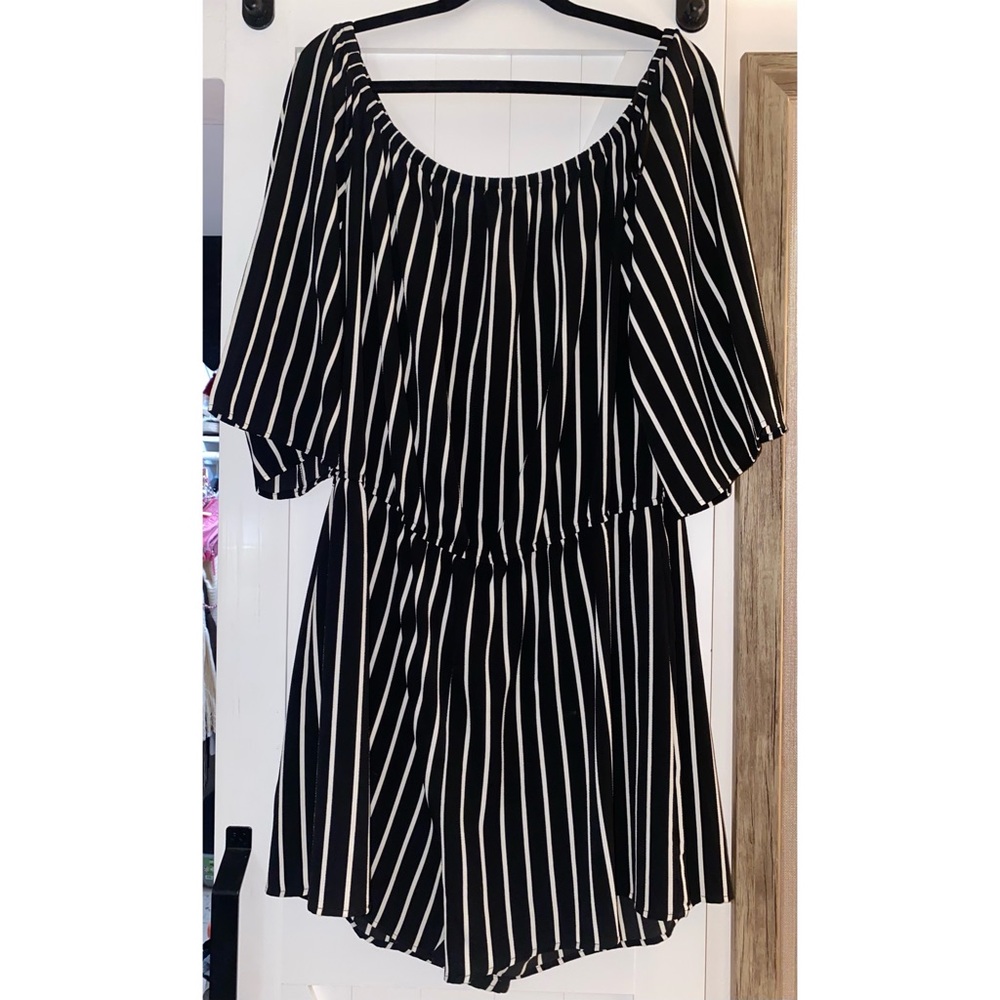 Striped Romper (BUNDLE & SAVE 15% OFF)